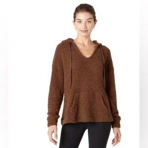Beyond Yoga Cloud Cover Hoodie Walnut